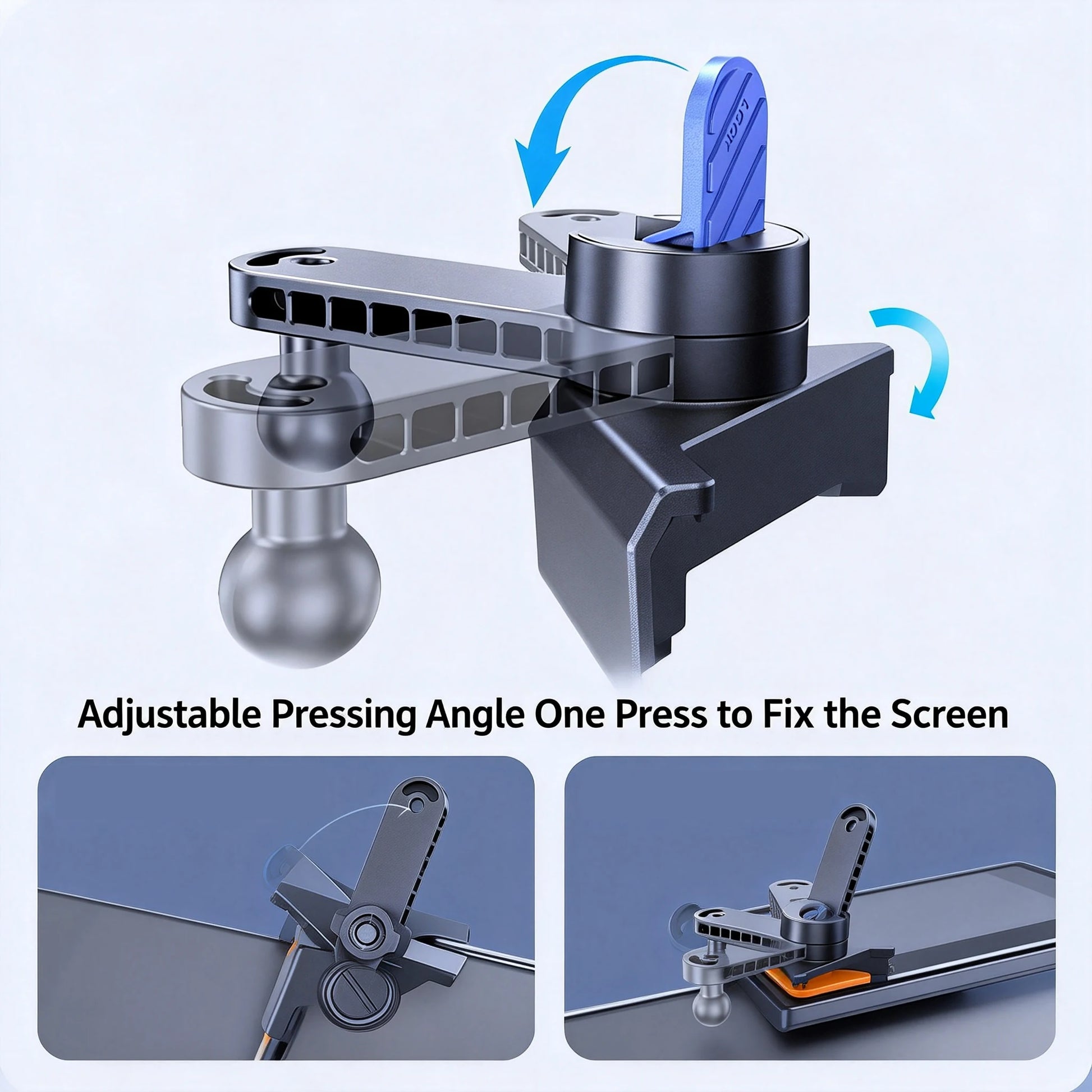 Shock Absorption Car Phone Holder For Tesla Model 3/Y Juniper