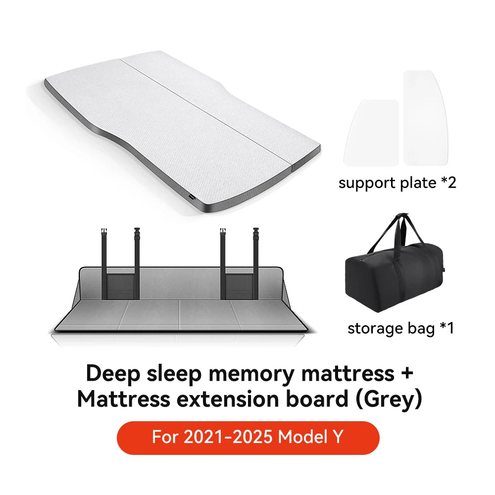 Memory Sponge Camping Mattress For Tesla Model Y Juniper 2020-2025