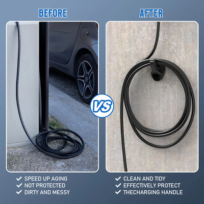 Portable EV Charger Holder Stand — for TESLA Nacs Type 1 Type2 GB/T