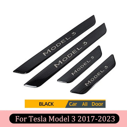 Pedal Protection Strip For Tesla Model 3 /Y 2017-2023 Model 3 Black All