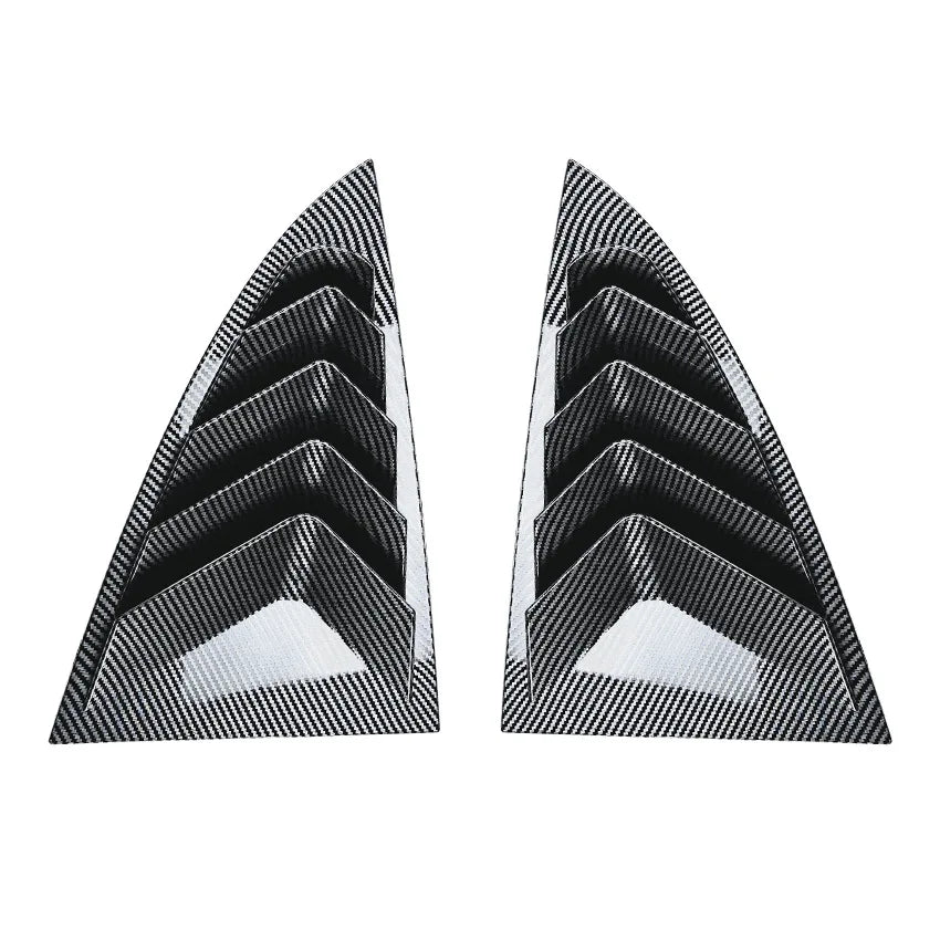 ABS Windshield Sun Rain Protection For Tesla Model 3 Carbon fiber pattern