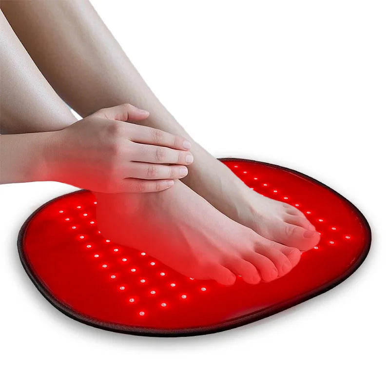 128 LED Red Light Therapy Pad Waist Hip Care For EV Car Driver
