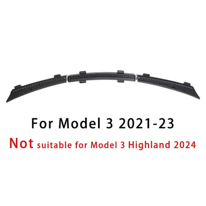 Car Front Hood Dust Proof Seal Strip for Tesla Model 3/Y 2021-2024 For Model 3 2021-23