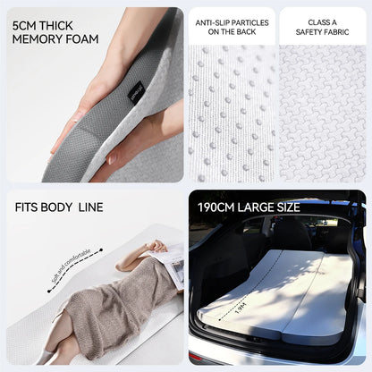Memory Sponge Camping Mattress For Tesla Model Y Juniper 2020-2025