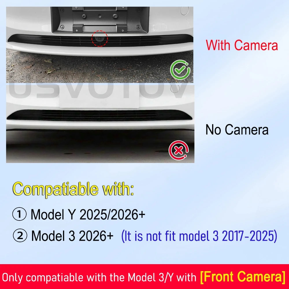 Front Bumper Air Inlet Vent Cover for Tesla Model 3/Y Juniper 2026