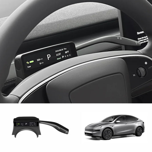 S3 HUD Gear Shift Stalk Kit for Tesla Model Y Juniper 2025+ / Model 3 Highland 2024+ Model Y Juniper 2025+