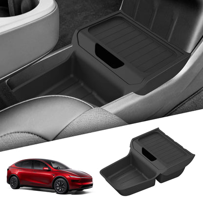 TPE Center Console Storage Box Tray for Tesla Model Y Juniper