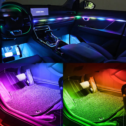 RGB Ambient Lights 10-in-1 Footwell Atmosphere for Tesla Model 3/Y/S/X