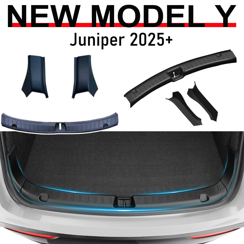 Rear Bumper Guard for 2025 2026 Tesla Model Y Juniper Trunk