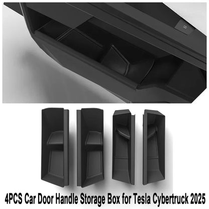 Cybertruck Car Door Handle Storage Box Inner Handle Storage