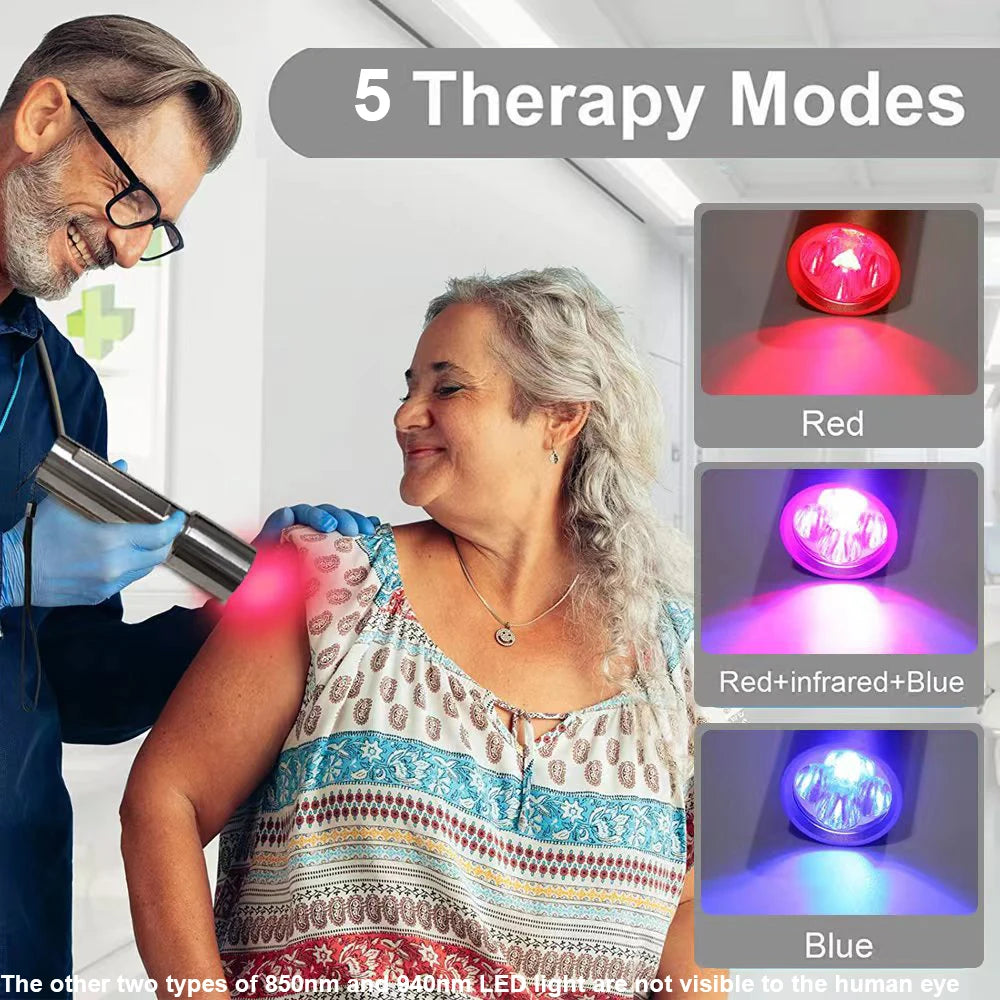 Portable Red Light Therapy Flashlight For Tesla EV Car Emergency