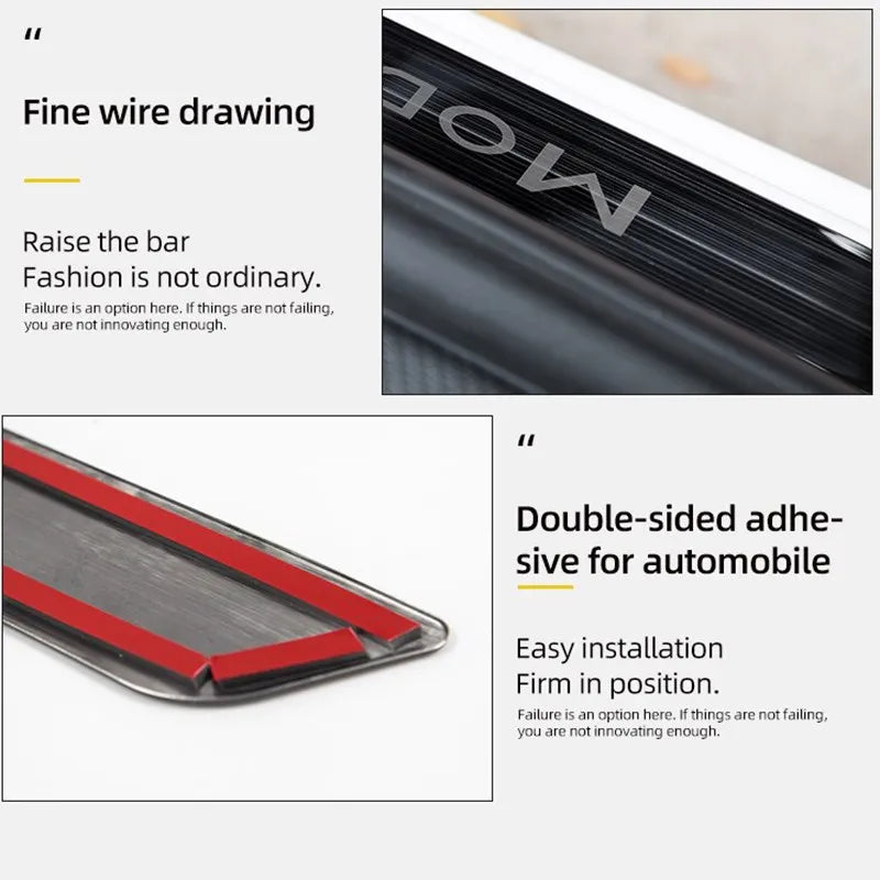 Pedal Protection Strip For Tesla Model 3 /Y 2017-2023