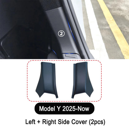 Rear Bumper Guard for 2025 2026 Tesla Model Y Juniper Trunk 2pcs Side Cover