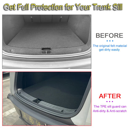 Rear Bumper Guard for 2025 2026 Tesla Model Y Juniper Trunk