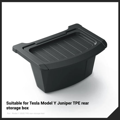 TPE Rear Seat Storage Box for Tesla Model Y Juniper