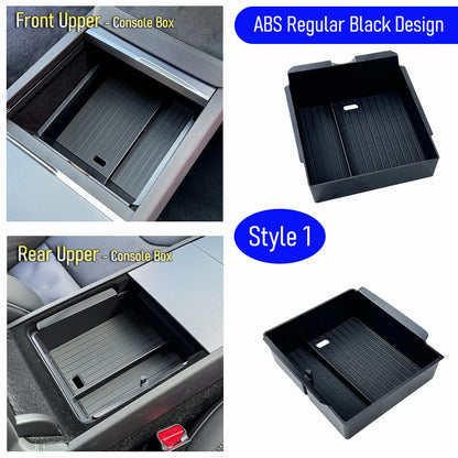 Center Console Organizer Tray for 2026 2025 Tesla Model Y Juniper