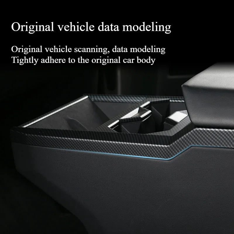 ABS Dashboard Decorative Strip Trim Covers For Tesla Cybertruck