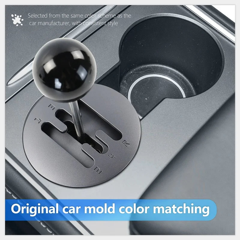 Cup Holder Shifter,Car Gear Toy Funny Decoration for Tesla Model 3 Y