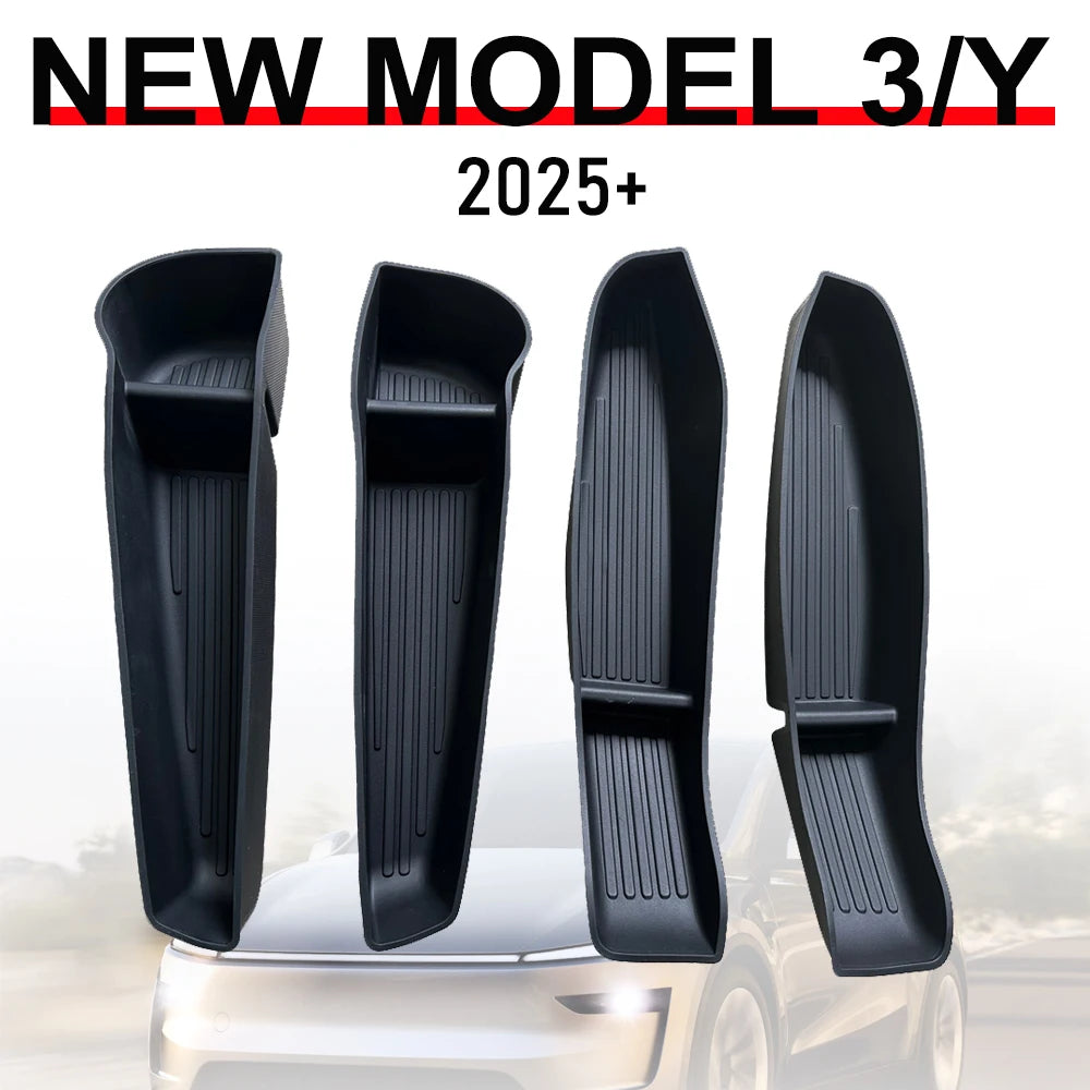 TPE Door Side Storage Box For 2025 2026 Tesla Model 3 Y Juniper