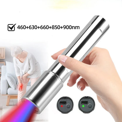 Portable Red Light Therapy Flashlight For Tesla EV Car Emergency
