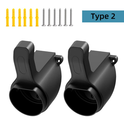 Portable EV Charger Holder Stand — for TESLA Nacs Type 1 Type2 GB/T 2Pcs Type2