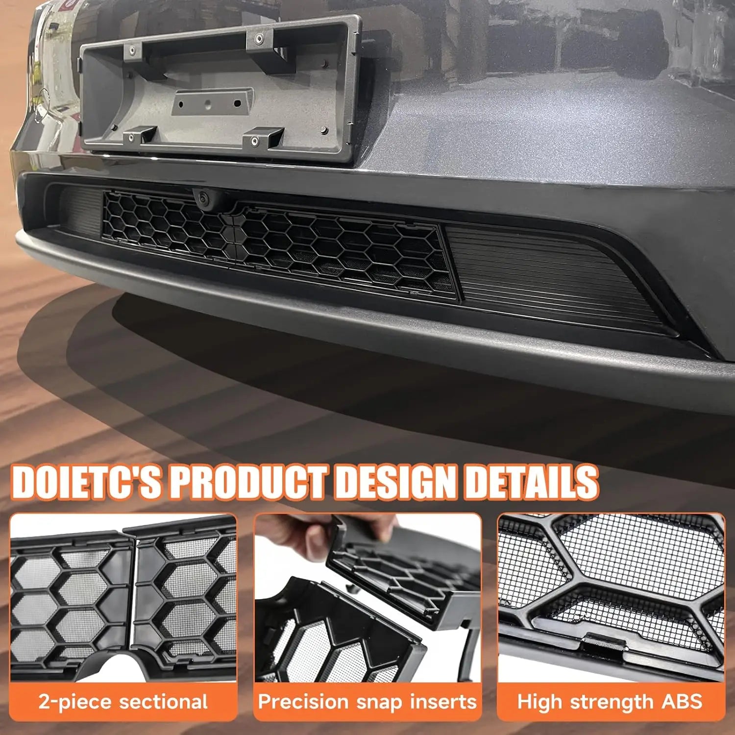 Front Bumper Air Inlet Vent Cover for Tesla Model 3/Y Juniper 2026