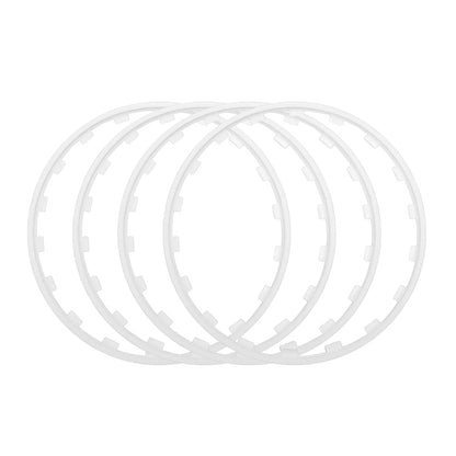 4PCS Hight Performance Hub Caps For Tesla Model 3/Y/S/X White-4pcs
