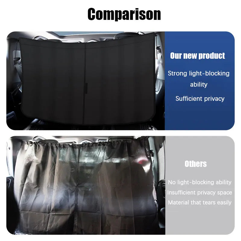 Privacy Divider Curtain for Tesla Model 3/Y/S/X and Ev Cars