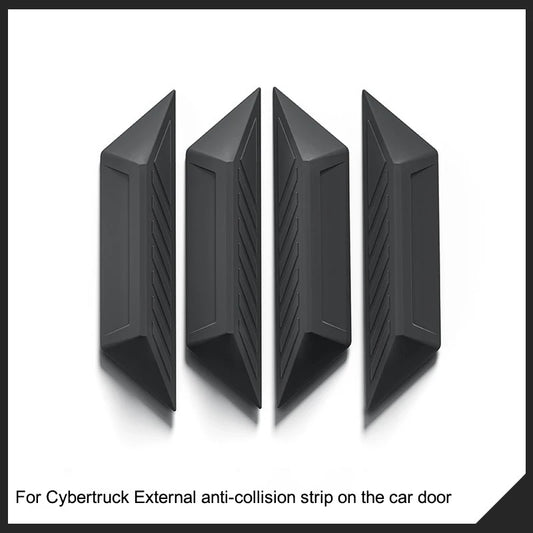 4PCS Silicone Door Anti-Scratch Bumper Protector For Cybertruck