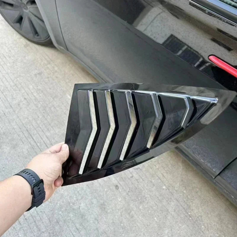 ABS Rear Window Sunshade Shutter Cover For Tesla Model Y Juniper