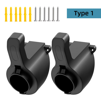 Portable EV Charger Holder Stand — for TESLA Nacs Type 1 Type2 GB/T 2Pcs Type1