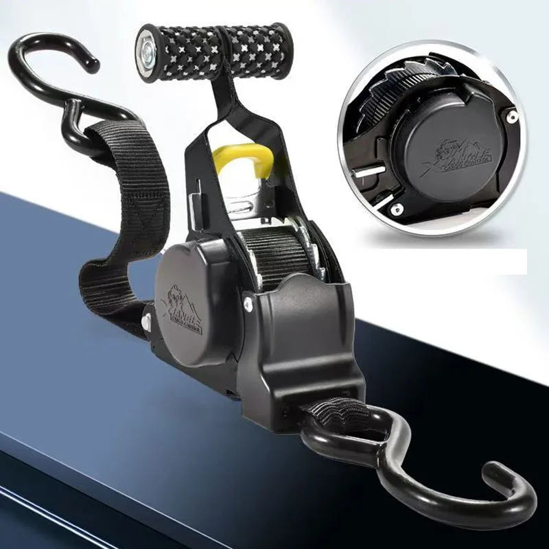 Automatic Retractable Ratchet Tie Down Straps For Tesla and EVS