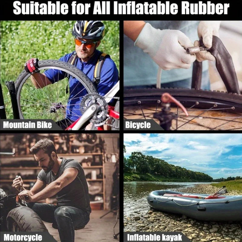 Portable Repair Tire Plug Kit With Rubber Nail For Autos, EVs ,Cars