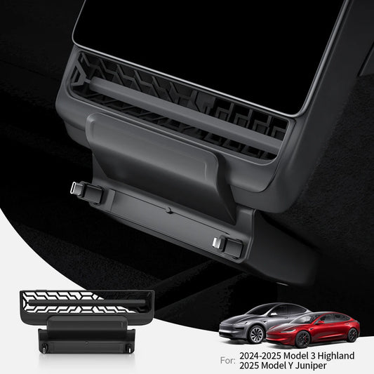 Rear USB Charger Hub for Tesla Model Y Juniper Model 3 Highland