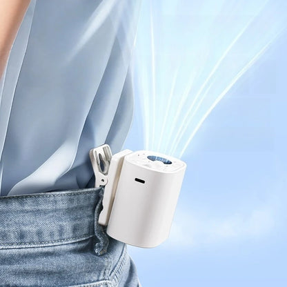 USB Rechargeable Small Portable EV Car Clip Fan for All Cars