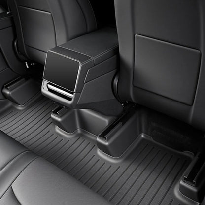Anti-Kick TPE Mats Under Seat Corner For Tesla Model Y Juniper