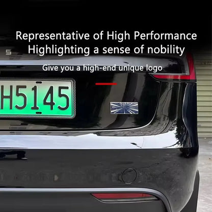 Tail Logo Sticker Trunk Badge Emblem For Tesla Ev Cars