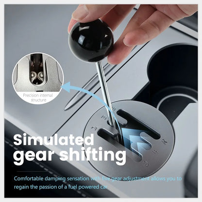 Cup Holder Shifter,Car Gear Toy Funny Decoration for Tesla Model 3 Y