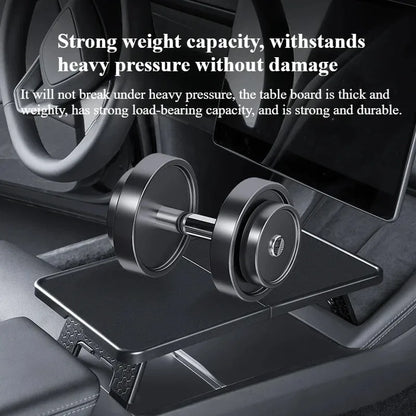 Mini Portable Foldable Tray Table Food Drink Desk for Tesla Model 3 Y