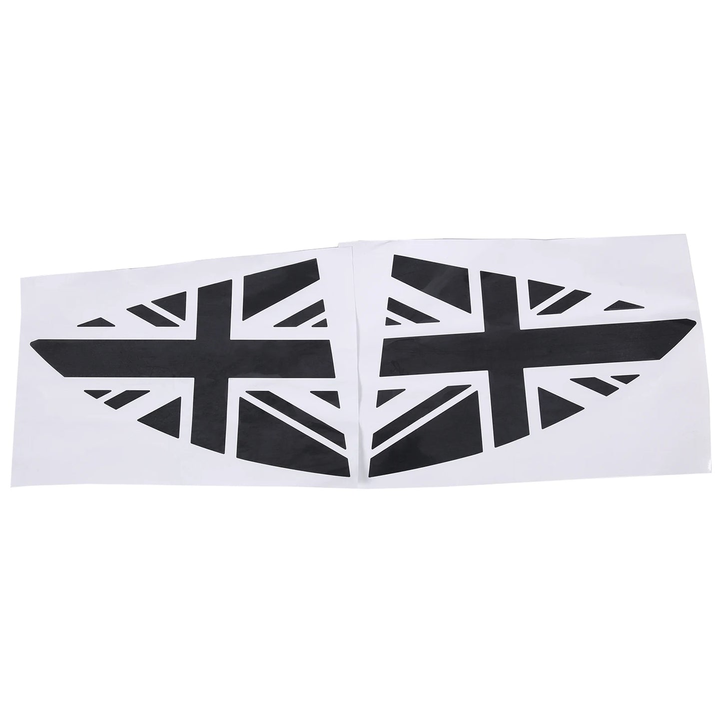 PVC Rear Window Flag Vinyl Decal Trim Sticker For Tesla Model Y Style B