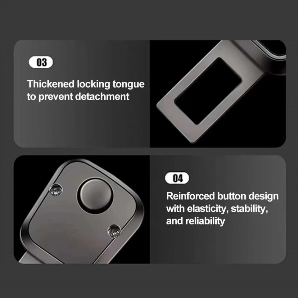 Car Seat Belt Extension Button Fits All Cars