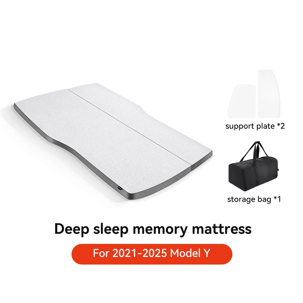 Memory Sponge Camping Mattress For Tesla Model Y Juniper 2020-2025