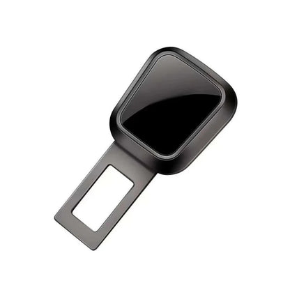 Car Seat Belt Extension Button Fits All Cars Black