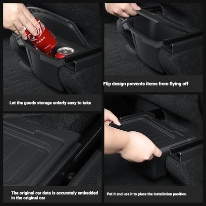 TPE Rear Seat Storage Box for Tesla Model Y Juniper
