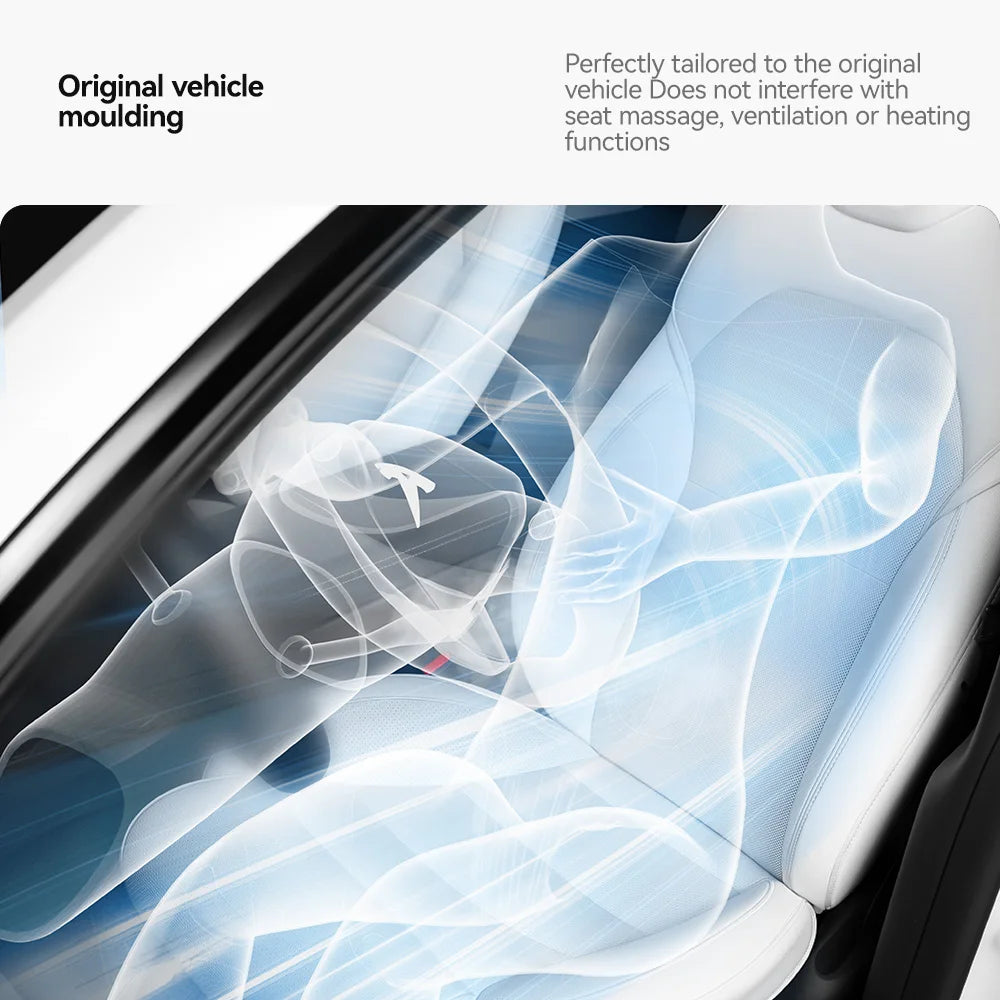 Seat Cover Memory Foam Extender For Tesla Model 3 Y Juniper