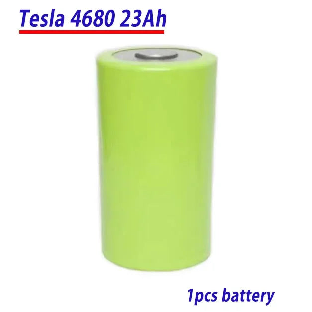 Tesla 4680 3.7V 23Ah LiFePO4 Battery Solar Energy Storage Power 1pcs battery