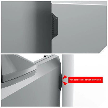 For Tesla Cybertruck 2025 Silicone Door Outside Anti-collision Strip Scratch Resistant Protective Strip Door Handle 4PCS Set