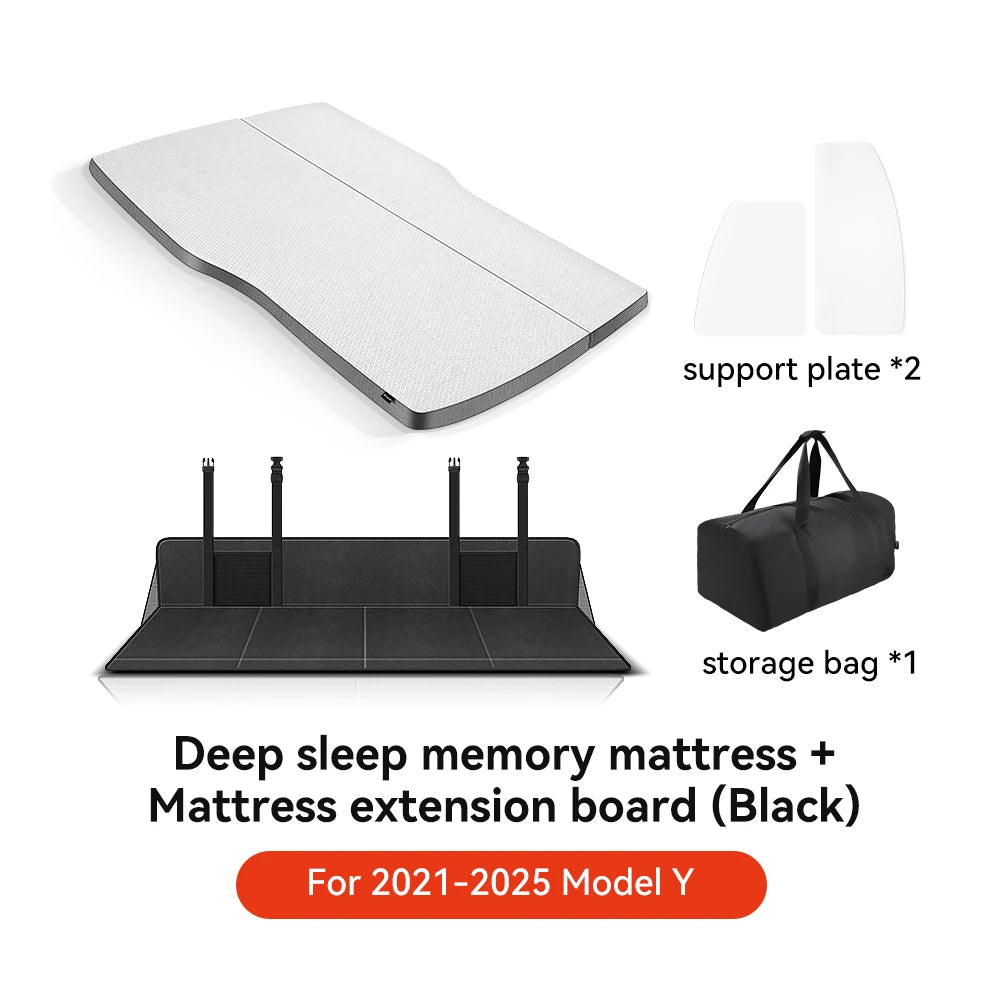Memory Sponge Camping Mattress For Tesla Model Y Juniper 2020-2025
