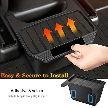 Rear Seat Storage Box for Tesla Model Y 2021 -2024