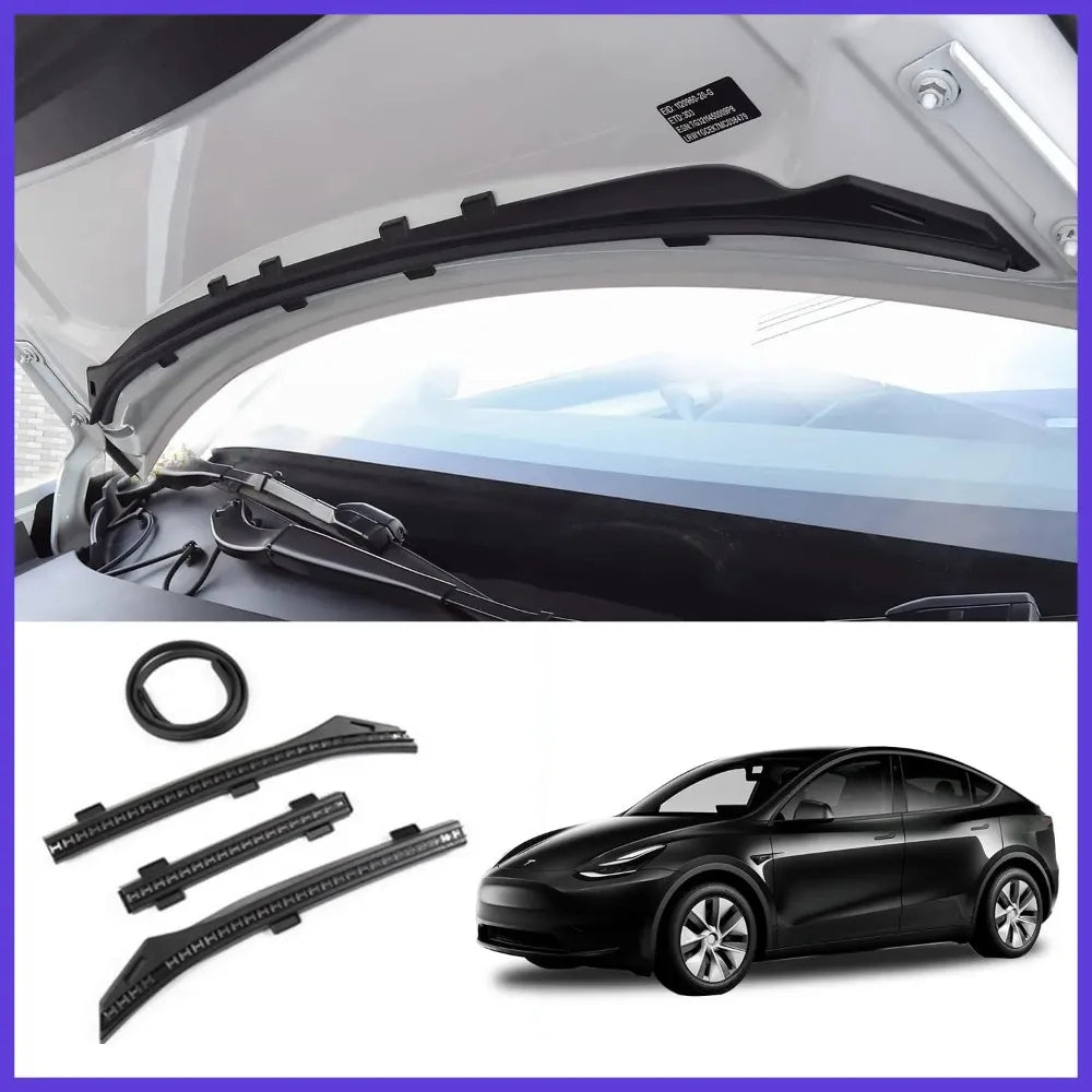 Car Front Hood Dust Proof Seal Strip for Tesla Model 3/Y 2021-2024